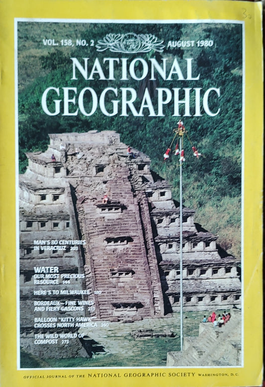 Water Our Most Precious [national geographic][rare books][august 1980]