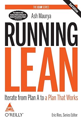 Running lean: iterate from plan a to a plan that works [rare books]