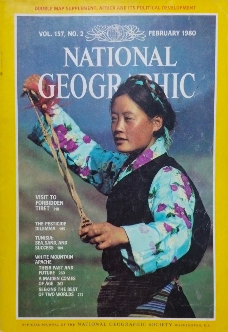 Visit to forbidden tibet [national geographic][rare books][february 1980]