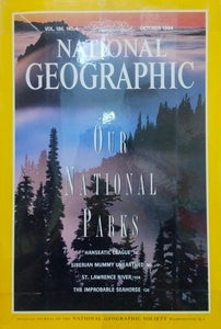 Our national parks [national geographic][rare books][october 1994]