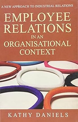 Employee relations in an organisational context
