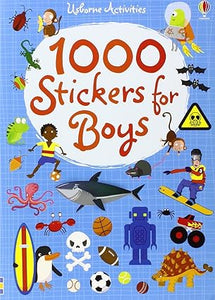 1000 stickers for boys [sticker book]