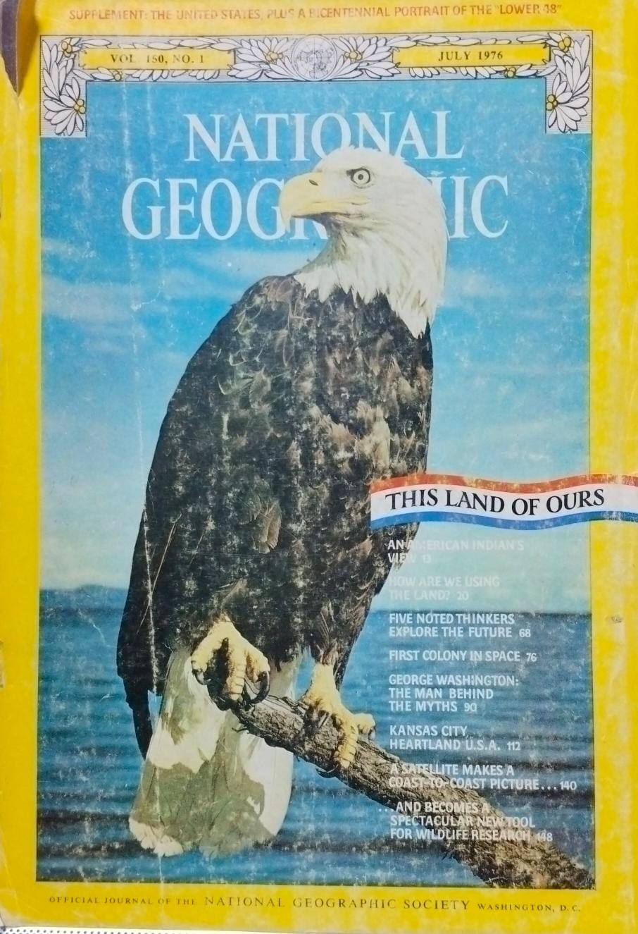 The land of ours [national geographic][rare books][july 1976]