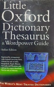 Little oxford dictionary thesures and world power guide [hardcover]