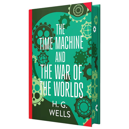 The Time Machine & The War of The Worlds by H. G. Wells :Wilco Classics Sprayed Edge Premium Hardback Edition [Premium Books]