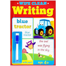 Wipe Clean Writing- Ages 4 Plus by‎ Brown Watson [Premium Books]