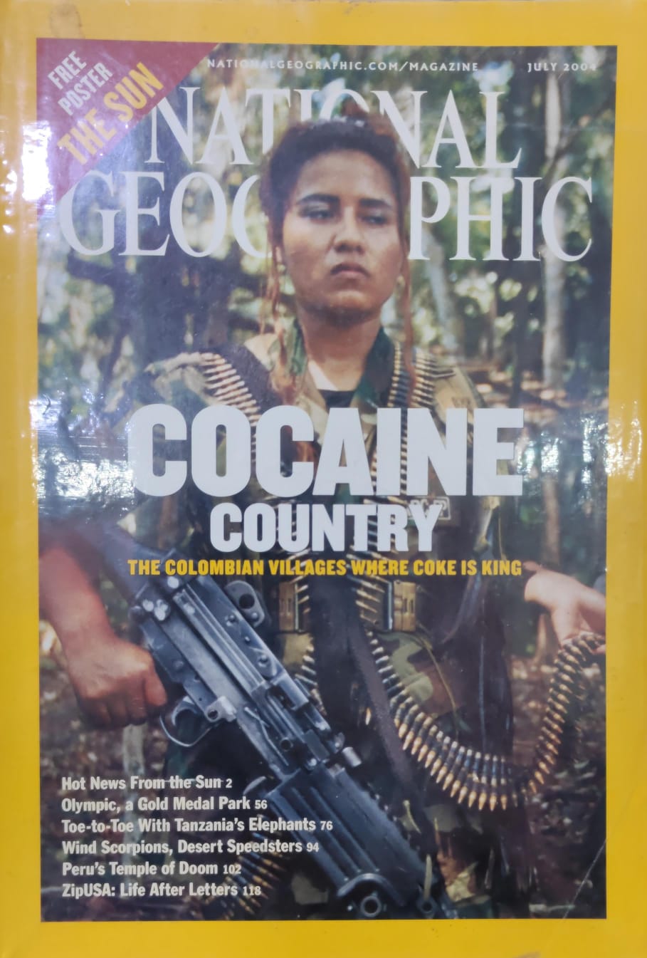 Cocaine Country [National geographic][rare books][July 2004]