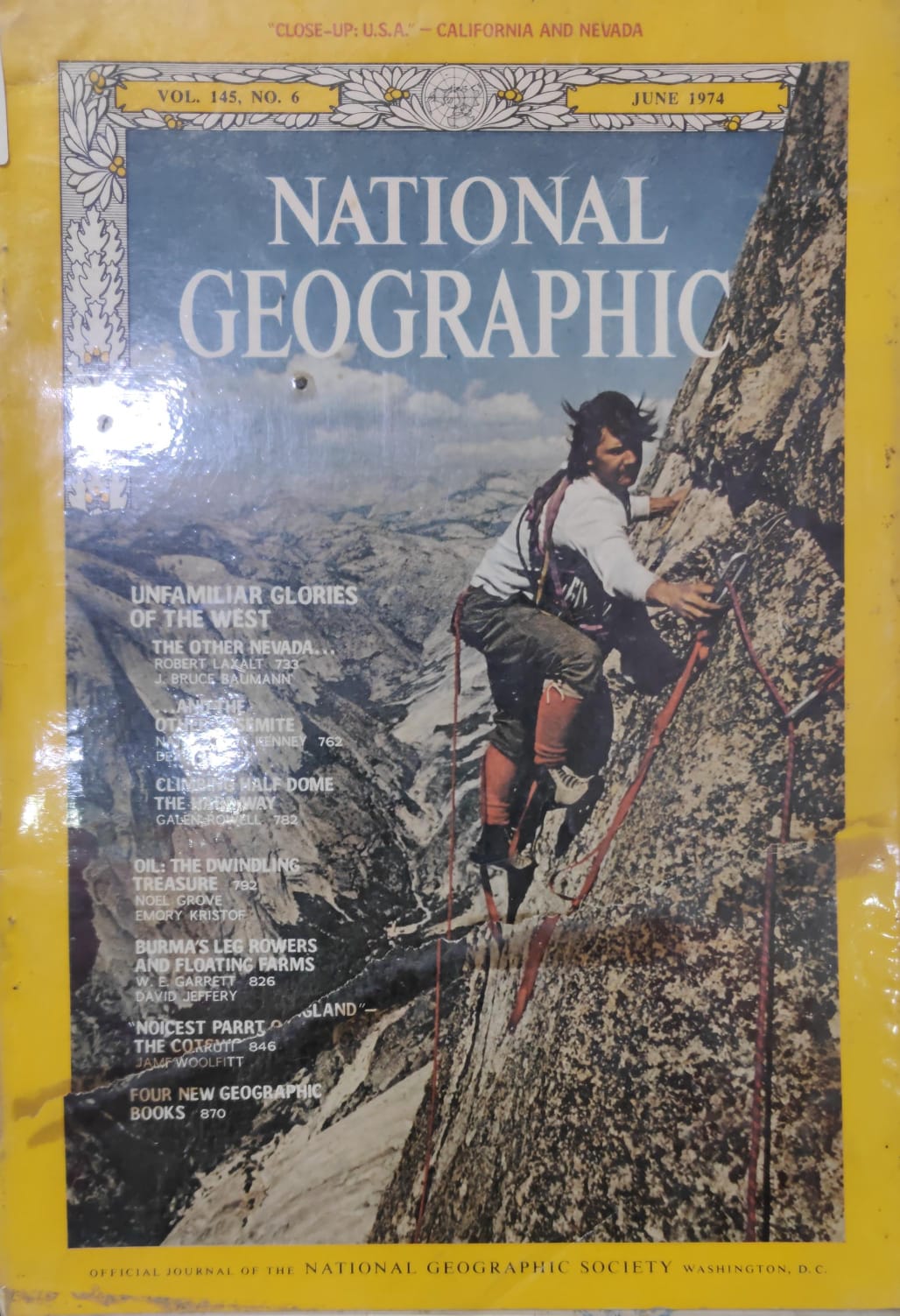 Unfamiliar Glories Of The West [National geographic][rare books][June 1974]