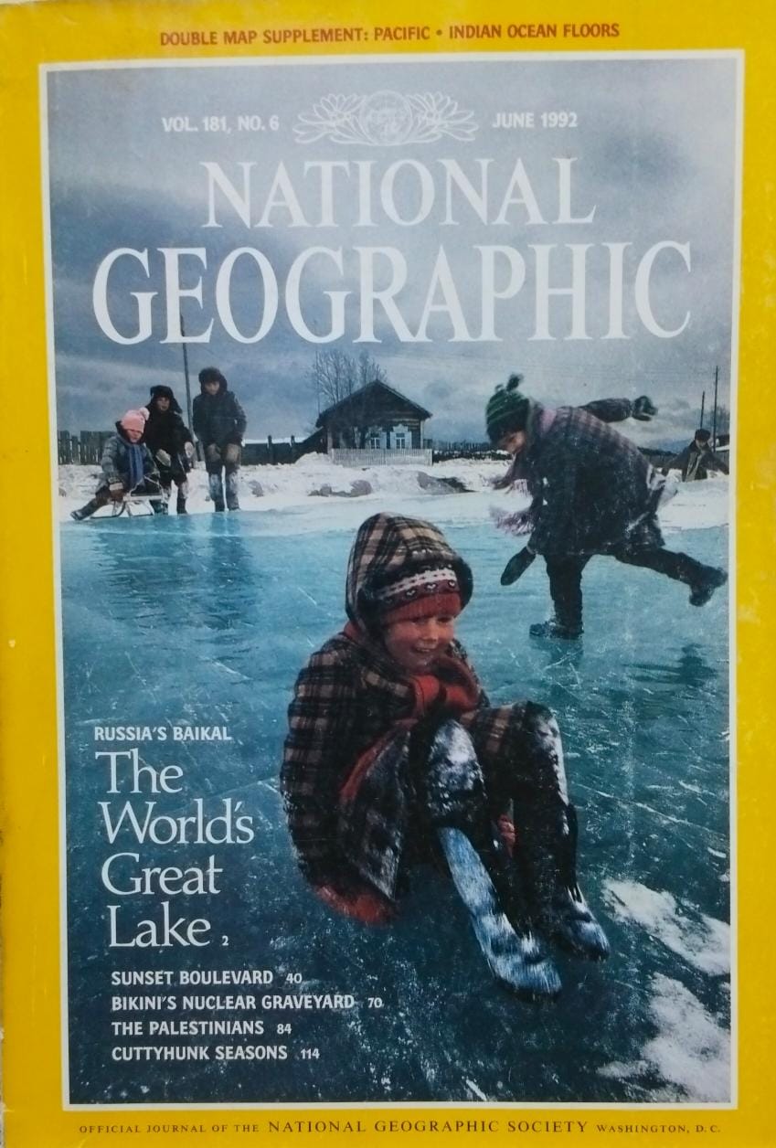 The world's great lake [national geographic][rare books]