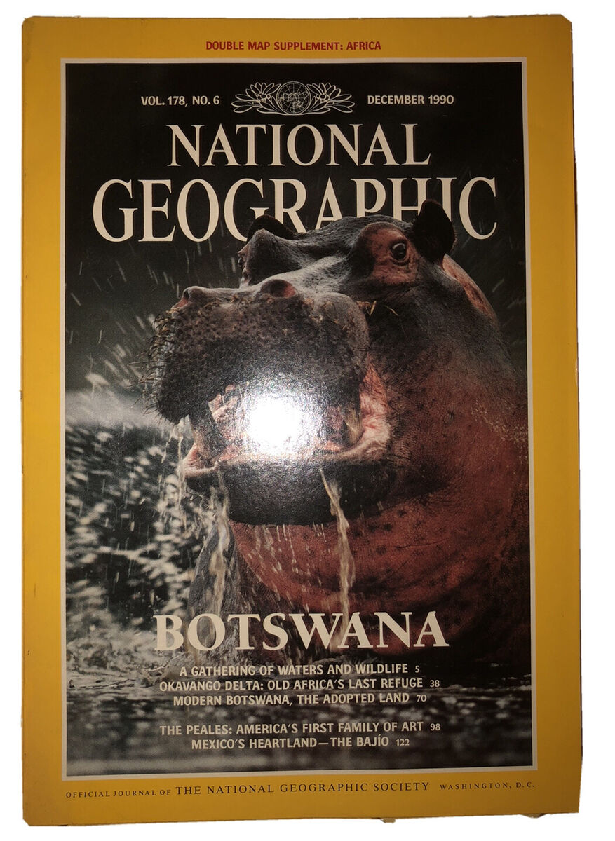 Botswana [National Geographic] [December 1990] VOL 178 NO. 6 [RARE BOOKS]