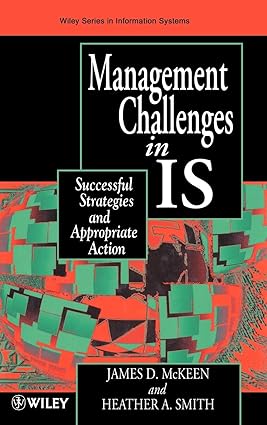 Management Challenges in IS [Hardcover] [RARE BOOK]