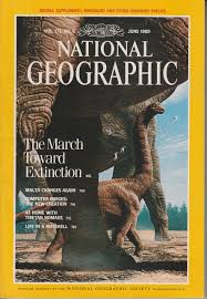 The March Toward Extinction [National geographic][rare books][June 1989]