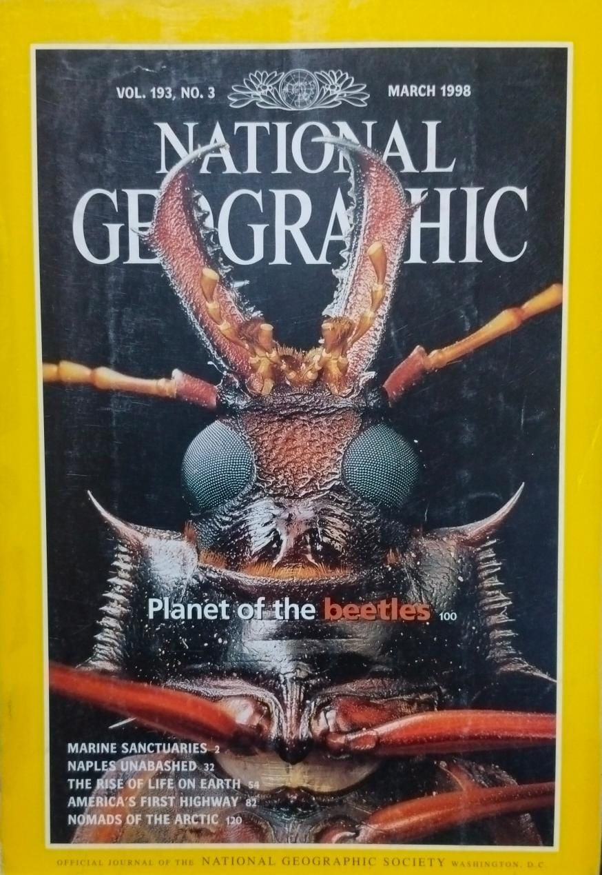 Planet of the beetles [national geographic][rare books]