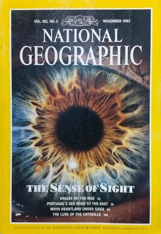 The sense of sight [national geographic][rare books][november 1992]