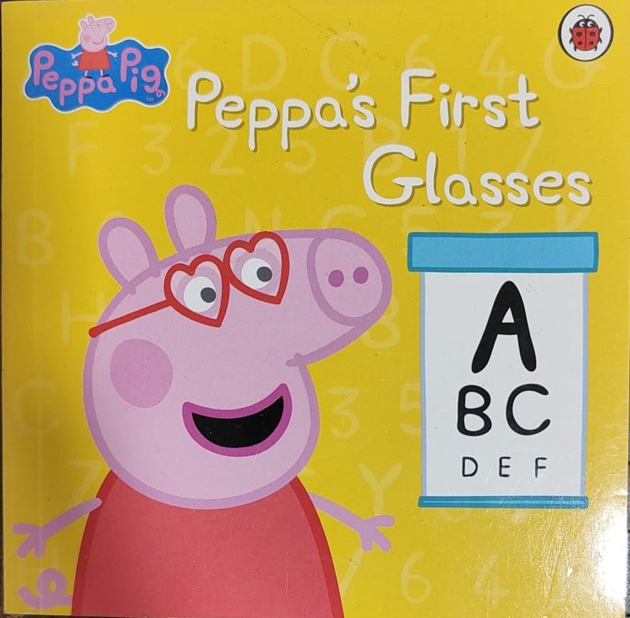 Peppa's first glasses [PALM SIZE]