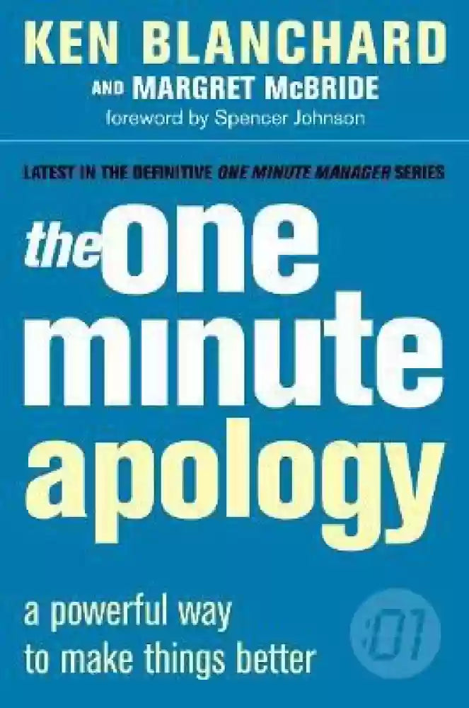 The One Minute Apology by Margret McBride| Ken Blanchard