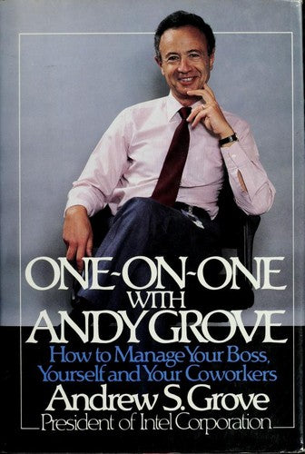One-on-One with Andy Grove Hardcover
