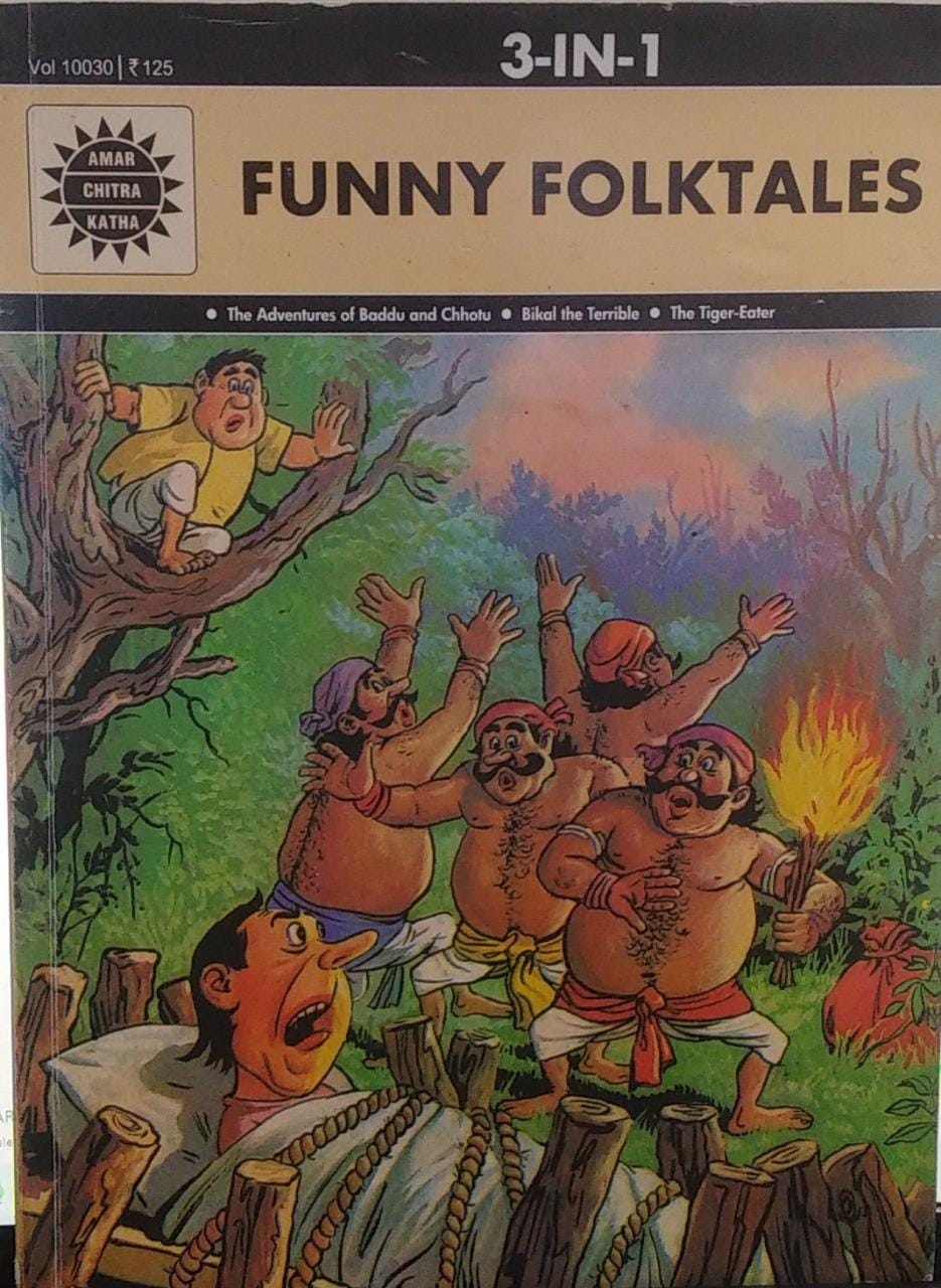 Funny Folktales: 3 in 1 (Amar Chitra Katha) [graphic novel]