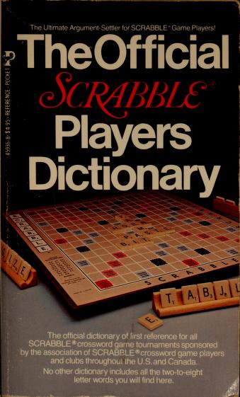 The official scrabble players dictionary (rare books)