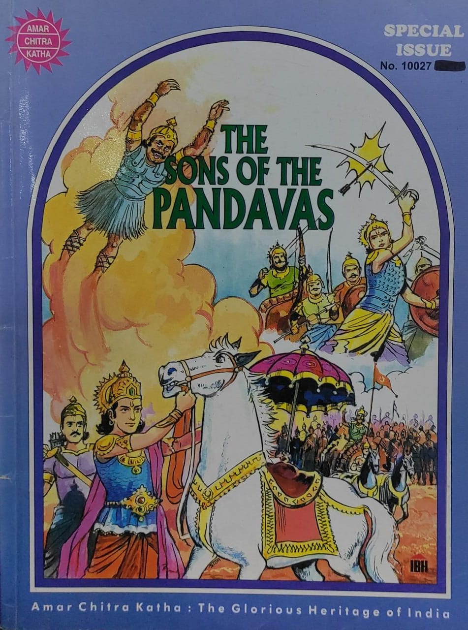 THE SONS OF PANDAVAS SPECIAL ISSUE NO.10027 (Amar Chitra Katha) [GRAPHIC NOVEL]