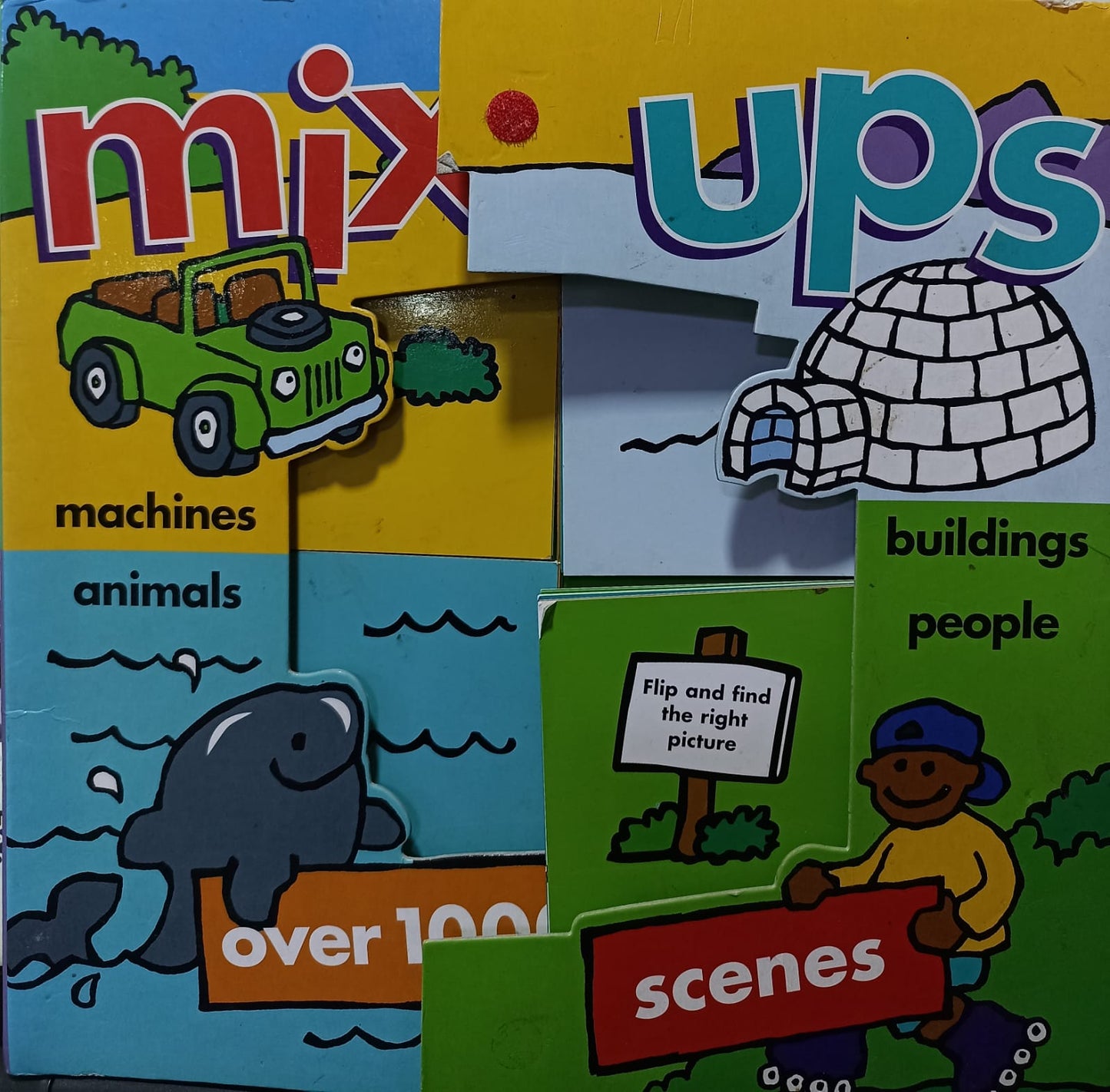 Mix-Ups Over 1000 Scenes ( BOARD BOOK )
