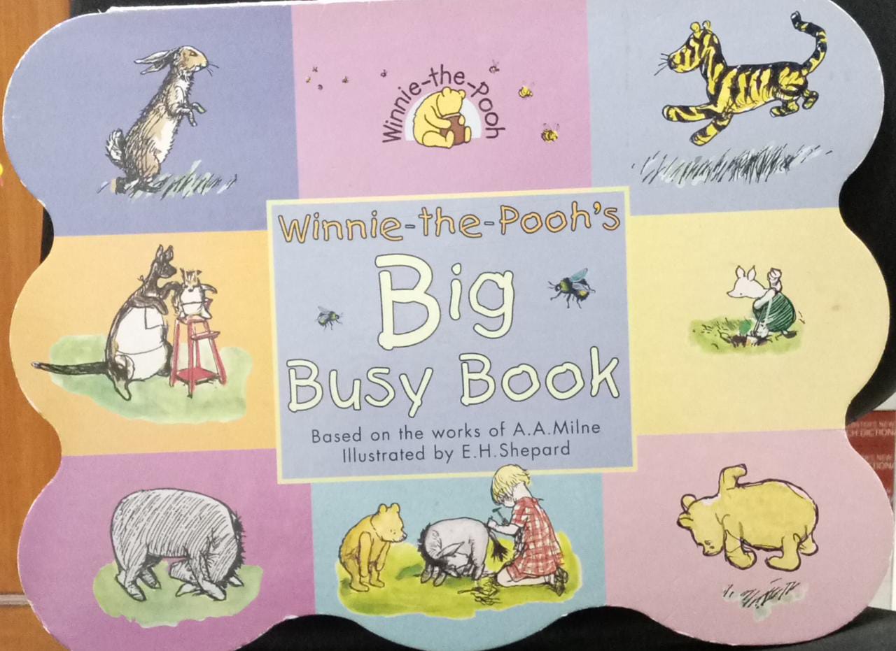 Winnie-The-Pooh's Big Busy Book BOARD BOOK