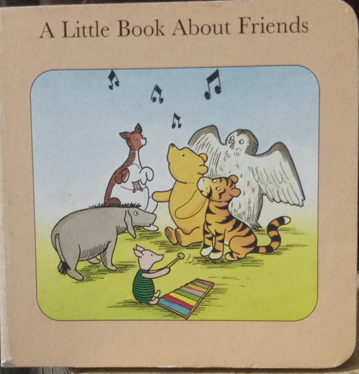 A Little Book About Friends (Palm Size) BOARD BOOK