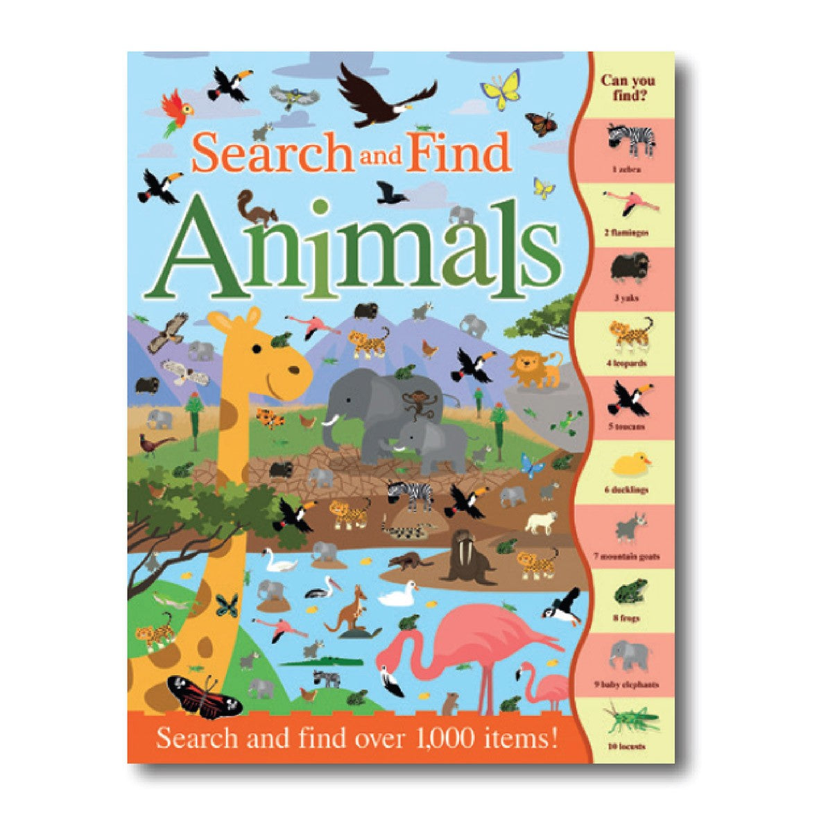 Search And Find Animals (Search & Find Over 1,000 item)