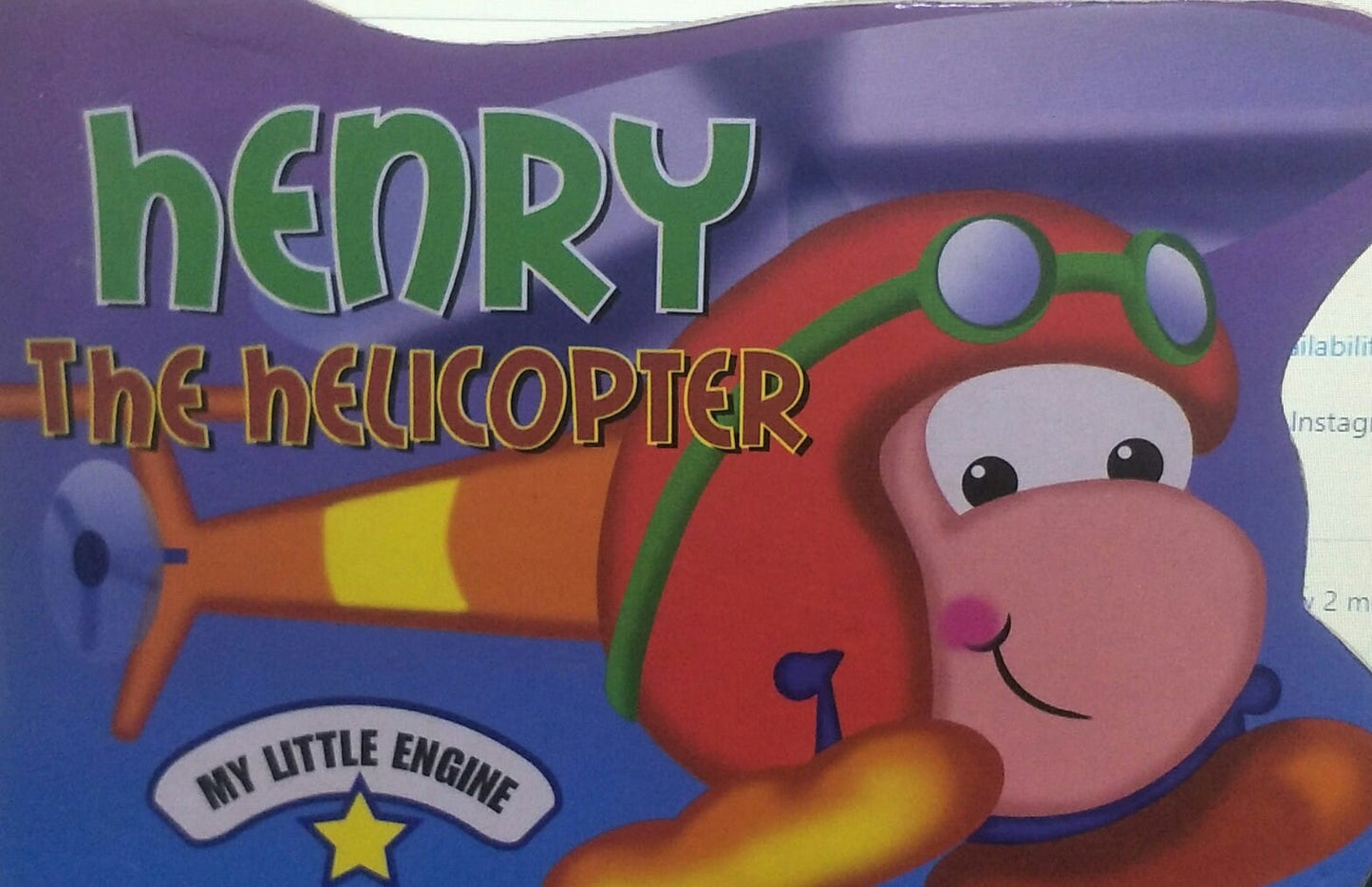 HENRY The Helicopter {BOARD BOOK}