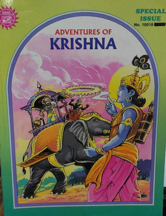 ADVENTURES OF KRISHNA: Special Issue NO.10018 (Amar Chitra Katha)