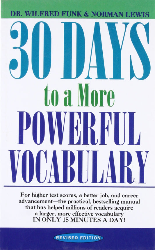 30 days to a more powerful vocabulary