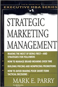 Strategic Marketing Management (HARDCOVER)