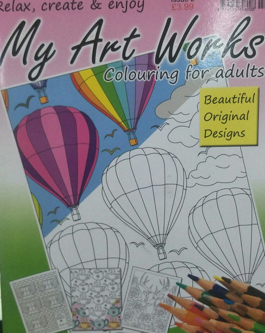 RELAX CRREATE & ENJOY My Art WOrks