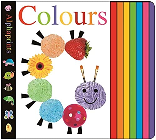 Alphaprint Colours (Alphaprints) (Board book)