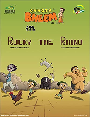 Chhota Bheem in Rocky - The Rhino - Vol. 15[GRAPHIC NOVEL]