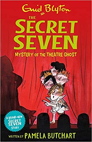 Secret seven: mystery of the theatre ghost by Enid Blyton