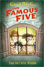 Five get into trouble: 8 by Enid Blyton
