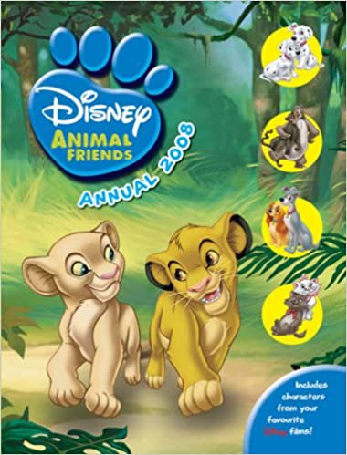Disney Animal Friends Annual 2008 (Hardcover)