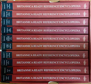 Britannica ready reference encyclopedia (Vol. 1 to 10) [SET OF 10 BOOKS]