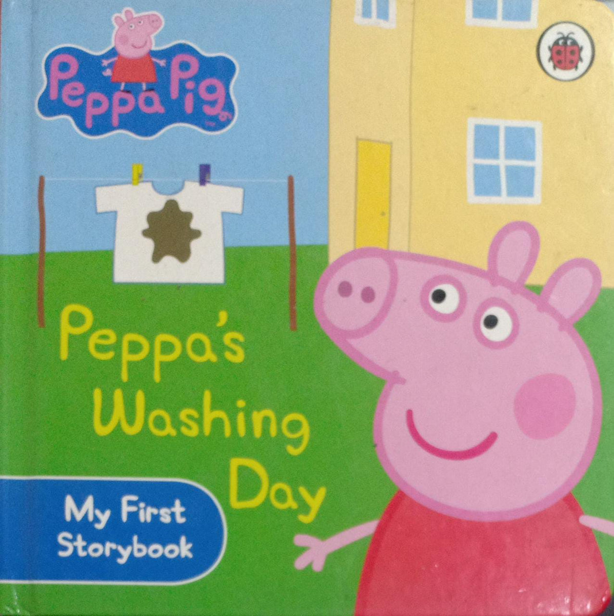 Peppa Pig: Peppa's Washing Day: My First Storybook [BOARD BOOK] – Best ...