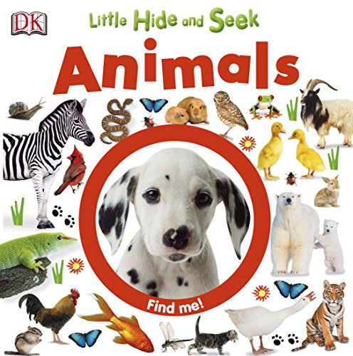 Little Hide and Seek Animals (Little Hide & Seek) BOARD BOOK