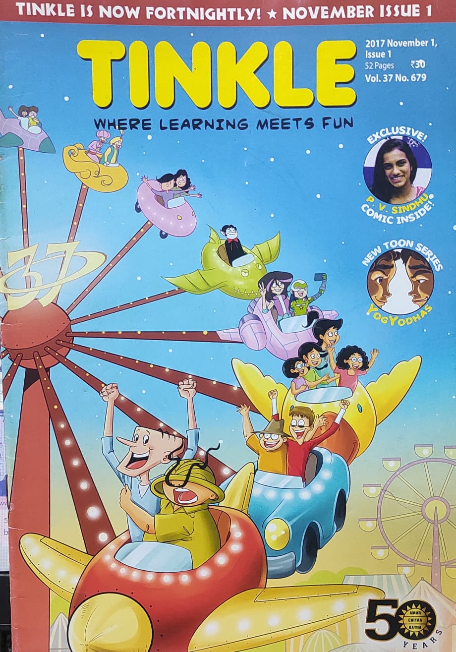 TINKLE where learning meets fun VOL.37  NO. 679 [GRAPHIC NOVEL]
