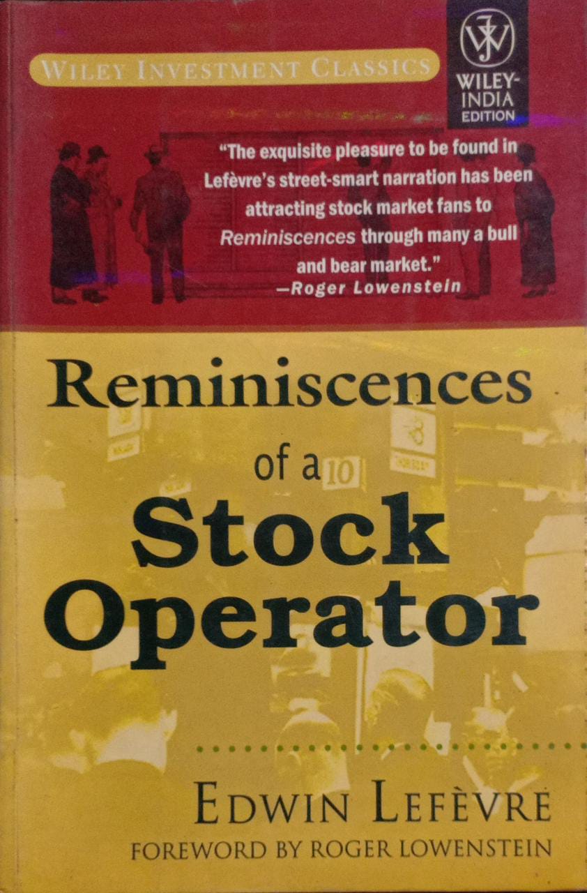 Reminiscences of a stock operator [rare books]