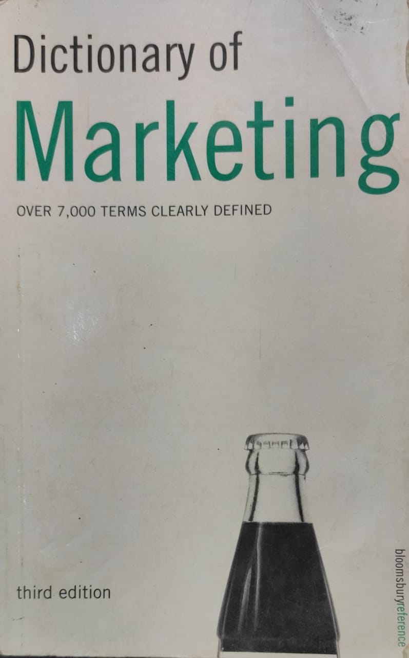 Dictionary of marketing