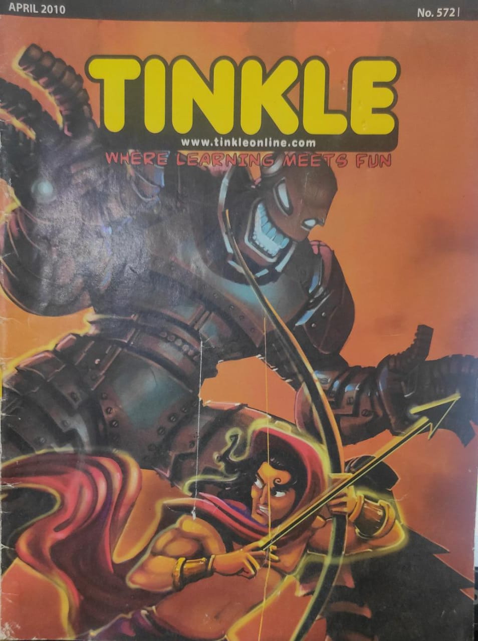 TINKLE where learning meets fun NO.572 APRIL 2010