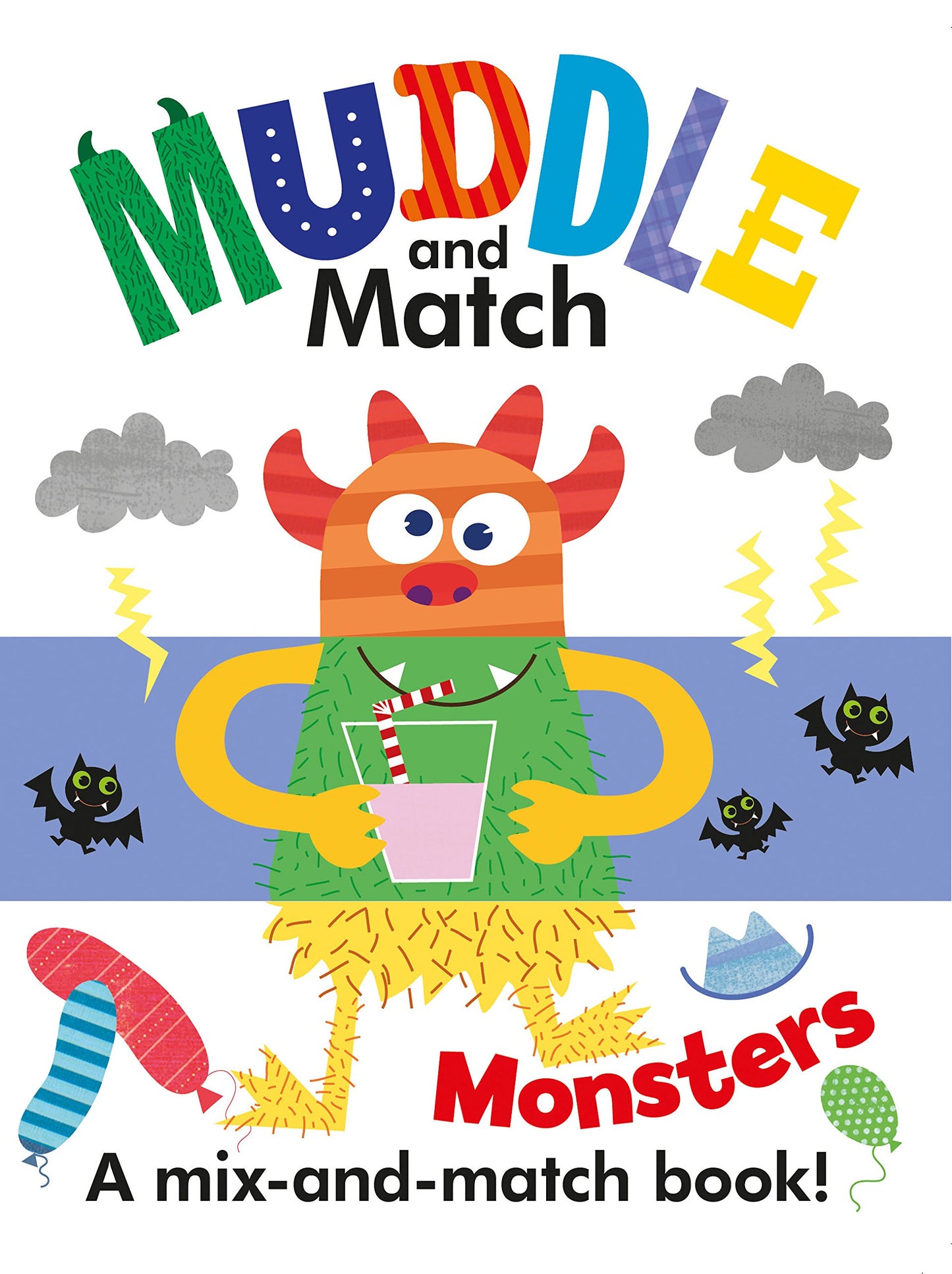 Muddle & Match - Monsters: A Mix-and-Match Book! (BOARDBOOK)