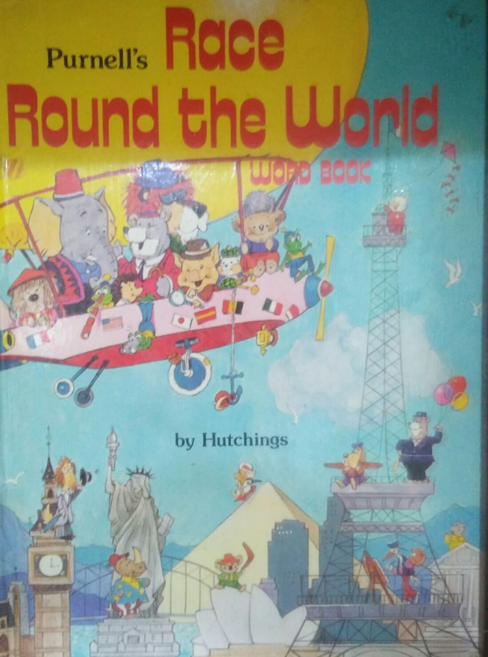 PURNELL'S Race Round the World WORD BOOK [HARDCOVER]