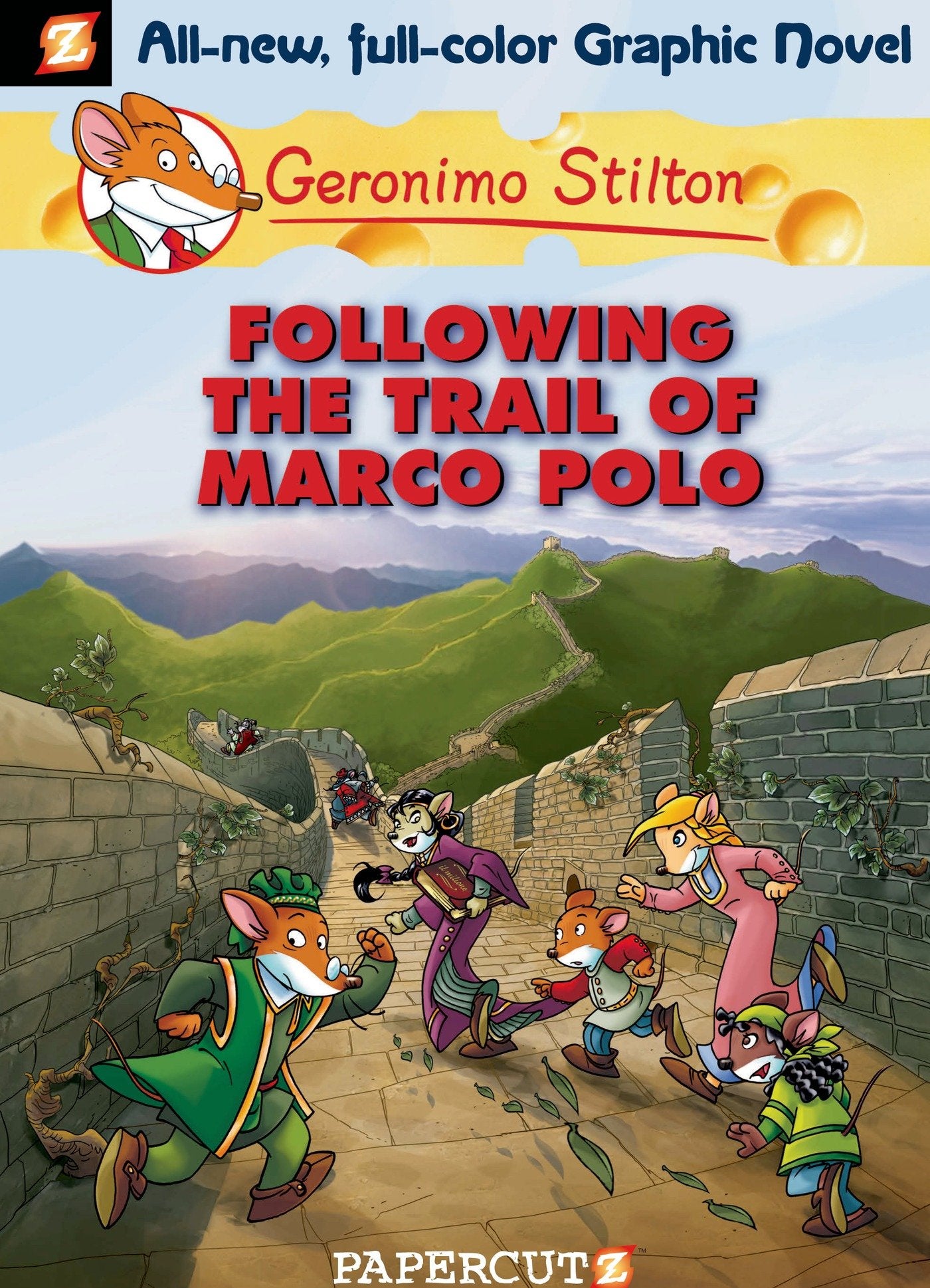 Following the trail of marco polo: (graphic novels)