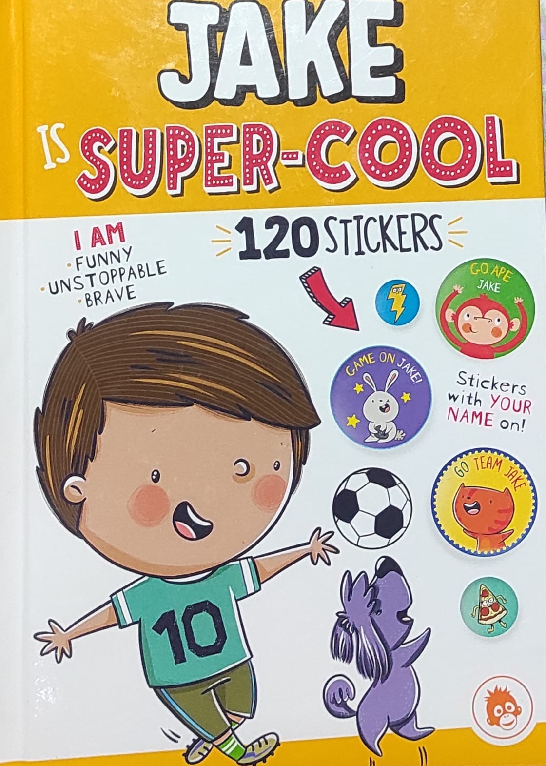 JAKE IS SUPER-COOL (120 STICKERS) [hardcover]