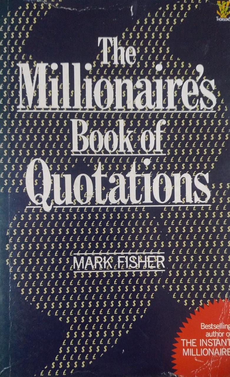 The Millionaire's Book of Quotations (RARE BOOKS)